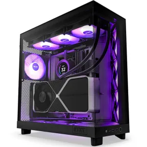 Caja NZXT H6 Flow RGB Negra Torre
