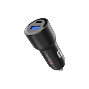 Cargador de Coche de 60W con 2 Puertos USB - Technaxx
