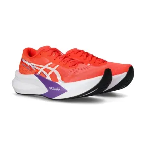 Zapatilla Mujer ASICS Magic Speed 4 Flash Red-White 5-6.5 USA