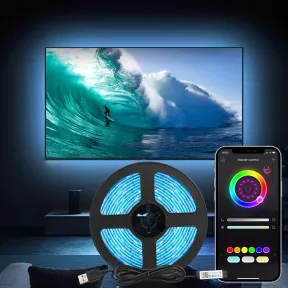 Tira LED RGB USB de 6 metros