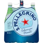 Agua con Gas S. Pellegrino 6x1L
