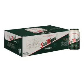 Pack 24 Latas de Cerveza San Miguel Especial Lager