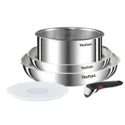 Sartenes Tefal Ingenio Emotion, 22 cm, aptas inducción, titanio