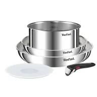 Sartenes Tefal Ingenio Emotion, 22 cm, aptas inducción, titanio