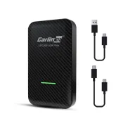 Adaptador Inalámbrico CarPlay 3.0 para iPhone, USB-A y C