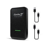Adaptador Inalámbrico CarPlay 3.0 para iPhone, USB-A y C