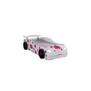 Cama HAWAI 90x190cm blanca con LEDs en el frente