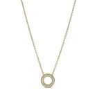 Collar reversible PANDORA con círculo y circonitas cúbicas