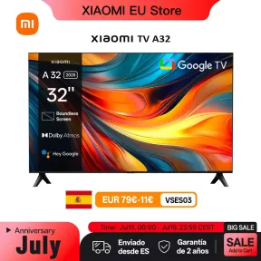 Xiaomi TV A 32: Pantalla vibrante y sonido envolvente