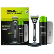 Estuche Gillete Labs: cuchilla, gel y soporte magnético