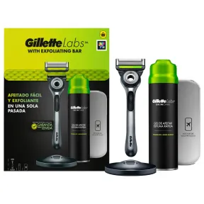 Estuche Gillete Labs: cuchilla, gel y soporte magnético