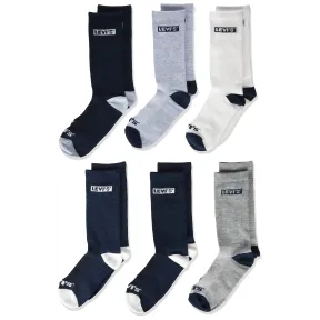 Calcetines Unisex Levi's para Niños - Pack de 6 Pares