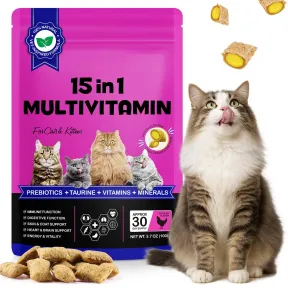 ReliCo 15 en 1: Suplemento para la salud integral de gatos