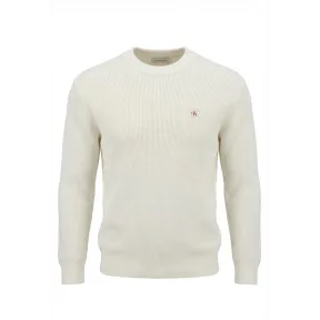 Jersey de algodón Calvin Klein con diseño waffle Crwnk 9