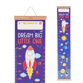 Metro colgante Dream Big Little One para medir altura infantil