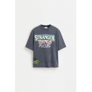 Camiseta maxiprint Stranger Things para niños de 7 a 8 años