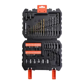 Set de 50 Piezas para Taladrar y Atornillar BLACK+DECKER