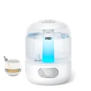 Humidificador DREO 3L ultrasónico con sensor automático y esencias
