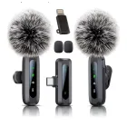 Micrófono Inalámbrico Lavalier con Reducción de Ruido para iPhone