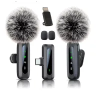 Micrófono Inalámbrico Lavalier con Reducción de Ruido para iPhone