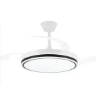Ventilador de Techo LED 72W con Luz y Aspas Retráctiles