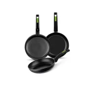 Set de 3 Sartenes Monix Green 18, 22 y 26 cm - Envío España