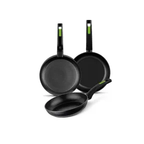 Set de 3 Sartenes Monix Green 18, 22 y 26 cm - Envío España