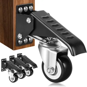 Ruedas de poliuretano ajustables para muebles y maquinaria
