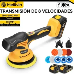 Pulidora inalámbrica eléctrica 6000rpm