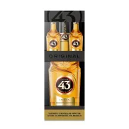 Pack Licor 43 Original con 2 Mini Botellas de Regalo 700 ml