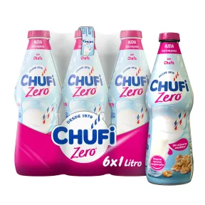 Horchata ZERO Chufi: 100% Vegetal y Sin Azúcares, Pack 6L