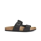 Sandalias hombre Geox Ghita en piel y corcho por 55,99€