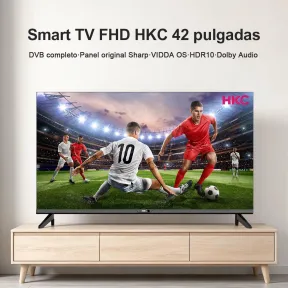 Televisor Inteligente HKC 42Q1L FHD 42" HDR10 y Dolby Audio