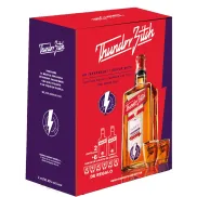 Pack 2 Botellas de Whisky con Canela y 6 Vasos de Regalo