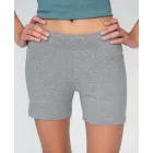 Hot Pants de Algodón para Mujer Domyos en Gris – Fitness