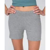 Hot Pants de Algodón para Mujer Domyos en Gris – Fitness