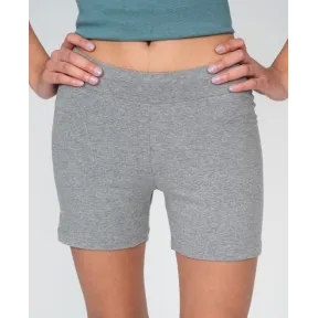 Hot Pants de Algodón para Mujer Domyos en Gris – Fitness
