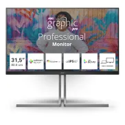 Monitor 32" 4K AOC U32U3CV con Nano IPS y altavoces