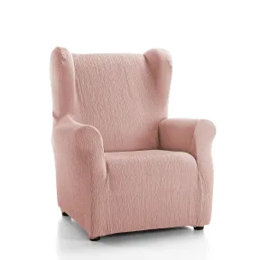 Sillón Orejero Funda Emilia, Salmón - Martina Home