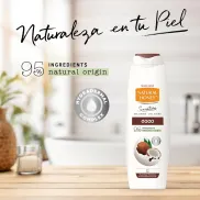 Gel de Ducha Hidratante con Coco - 96% Ingredientes Naturales