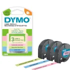 Starter Pack de Etiquetas en Colores Pastel DYMO LetraTag