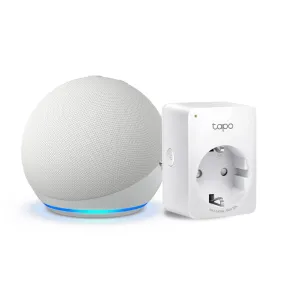 Hogar inteligente: Echo Dot 5 y Enchufe inteligente TP-Link
