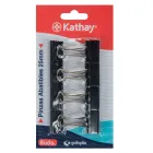 Blíster de 8 Pinzas Abatibles Kathay, 25mm