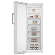 Congelador Indesit No Frost 256 L, 5 Cajones, Blanco