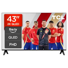 TCL 43" QLED Smart TV (Full HD, HDR10, Fire TV, Alexa)