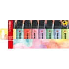 Marcador BOSS ORIGINAL Pastel - Pack de 8 colores STABILO