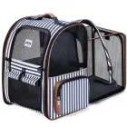 Mochila Transpirable para Gato y Perro | Transportín Extensible