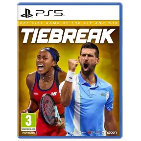 Formato físico de Tiebreak PS5 para Playstation