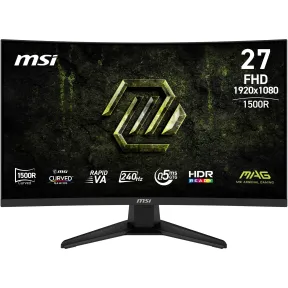 Monitor Gaming FHD 27" MSI MAG 275CF X24, 240Hz, 0.5ms