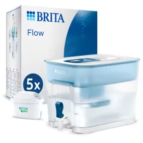 Filtrante BRITA Flow Azul con 5 Filtros MAXTRA PRO, 150L